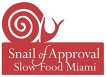 Slow Food Miami Snail of Approval Award