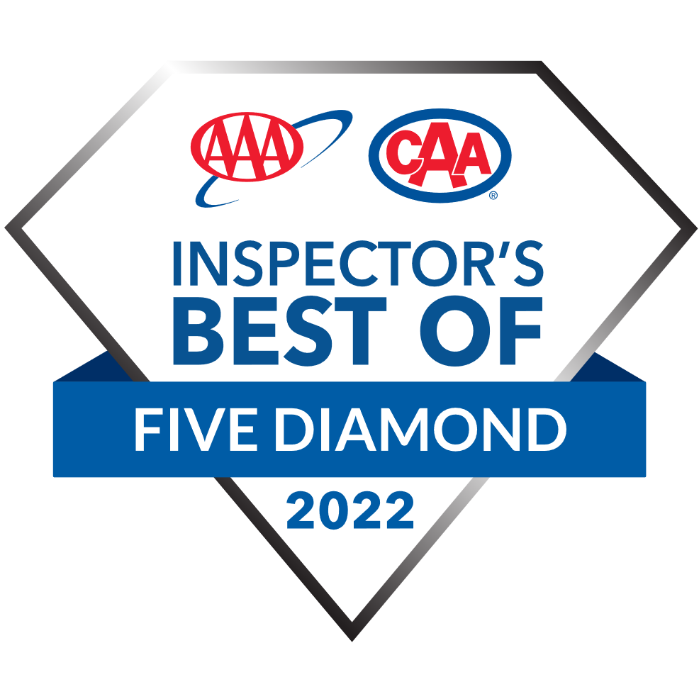 AAA CAA Inspector's Best of Five Diamond 2022