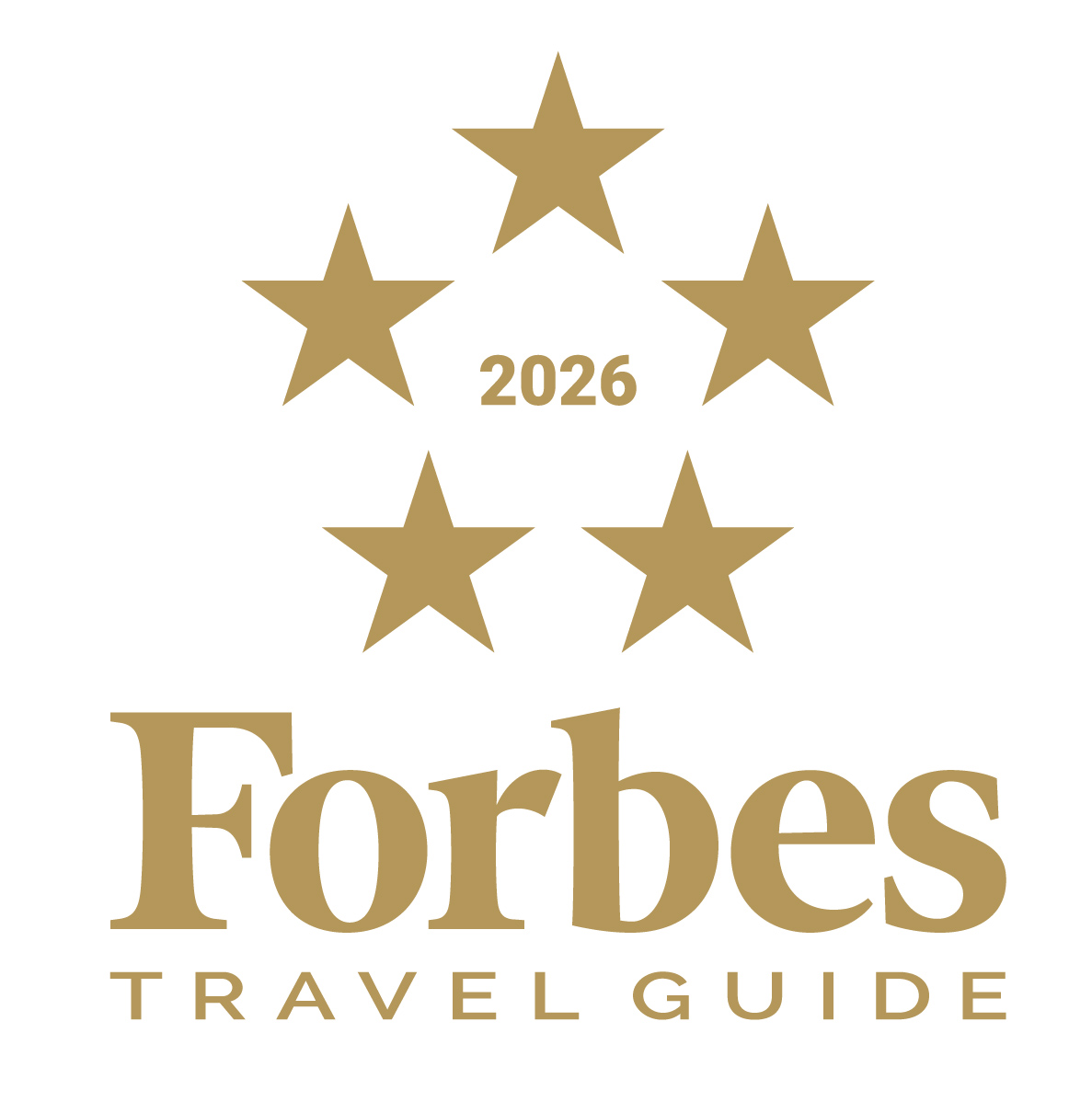 Forbes Travel Guide 2026 Five Star Award
