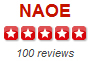 Yelp NAOE 100 reviews Five-Stars